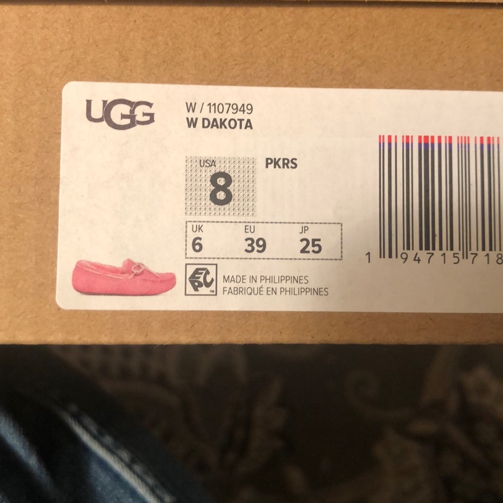 Pink Ugg’s brand new from ugg company never worn